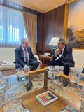 Hereu se reúne con el presidente de Renault para analizar sus proyectos industriales en España